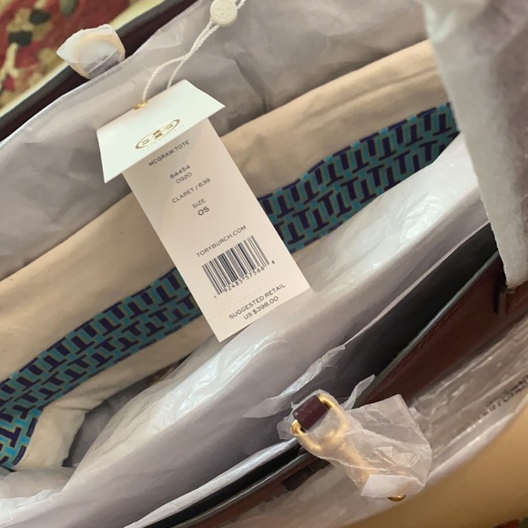 🎊 🎉 Tory Burch Tb McGraw LARGE 👜 - Picture 7 of 13